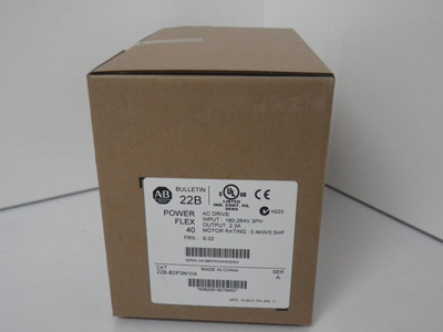 罗克韦尔A-B Powerflex 40系列三相变频器22B-B2P3N104 0.4KW